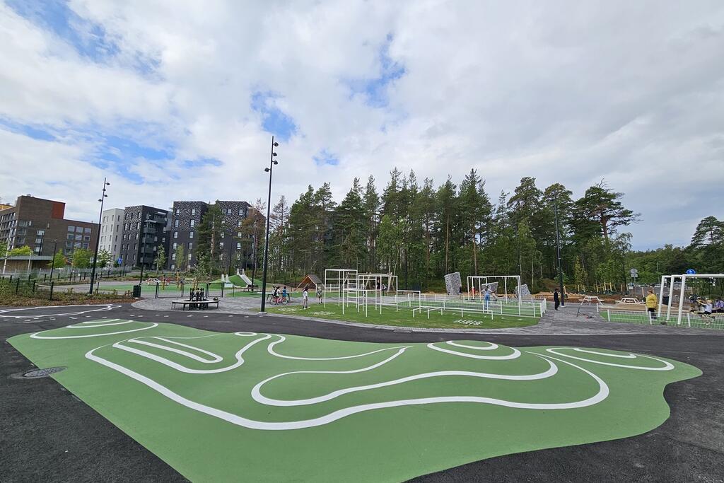 Kruunuvuorenranta Sports Park opening event - Helsinki liikkuu